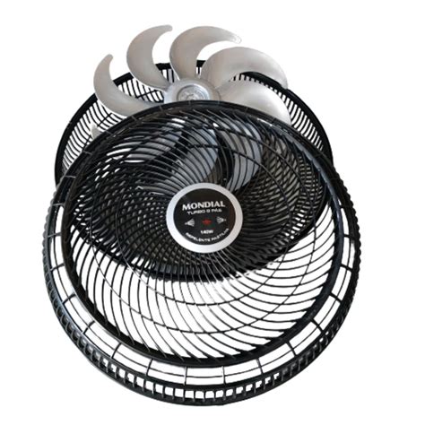 Grades Traseira Dianteira Hélice Ventilador Mondial VTX 40 JM Store