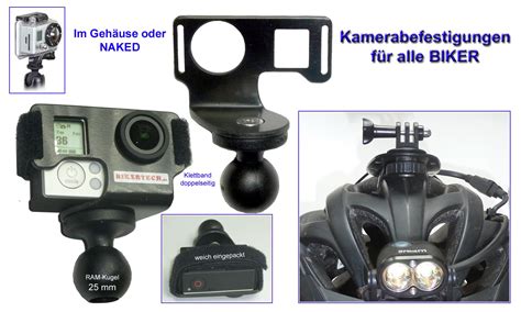 Gopro Befestigungen Virb Helmkamera Mtb Hero Brustgurt Rammount Ram