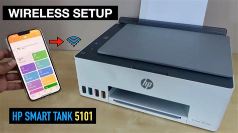 hp smart tank  wireless setup youtube