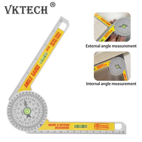 Degree Calibration Miter Saw Protractor Angle Finder Miter Gauge