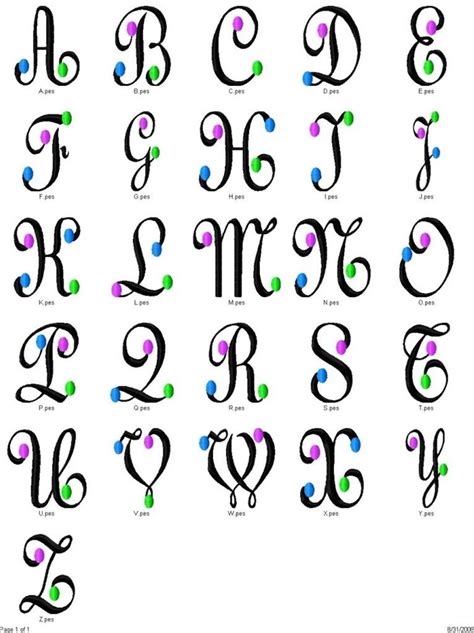 Apex Embroidery Designs Monogram Fonts And Alphabets Iucn Water