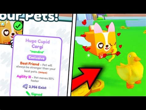 ILE WARTY JEST SIGNED HUGE CUPID CORGI W PET SIMULATOR X KONKURS