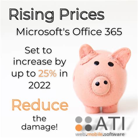 Microsoft Office 365 25% price rise – ATI | Application Development ...