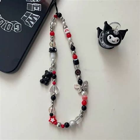 Inspired By Kuromi 100 Handmade Beaded Strap 📦worldwide Shipping 💌dm To Get That Cutest To