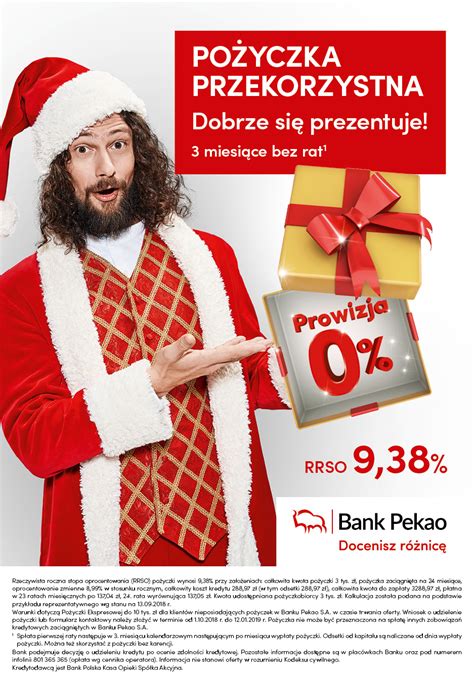 Bank Pekao ze świąteczną kampanią reklamową Pożyczki Przekorzystnej