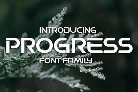 Progress Font By Vladimirnikolic · Creative Fabrica