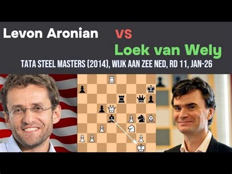 Levon Aronian Vs Loek Van Wely Tata Steel Masters Wijk Aan