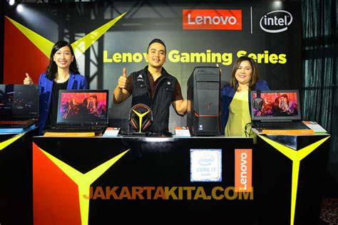 Bidik Gamers Lenovo Rilis Rangkaian Lini Lengkap Produk Gaming