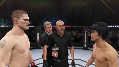 Todd Duffee Vs Bruce Lee EA Sports UFC 3 CPU Vs CPU Crazy UFC