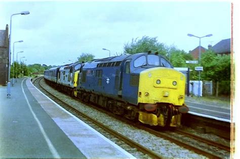 35mm Railway Colour Negative Class 37 275 And 37 412 At Nantwich £195