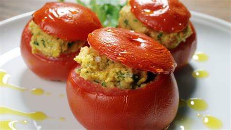 Pomodori Ripieni Di Cous Cous E Verdure Fantastico Finger Food Vegano