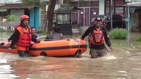 Ribuan Rumah Di Puri Nirwana Residence Bekasi Terendam Banjir