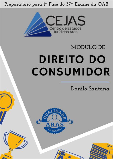 Direito Do Consumidor Curso Preparatrio Para Fase Do Exame Da