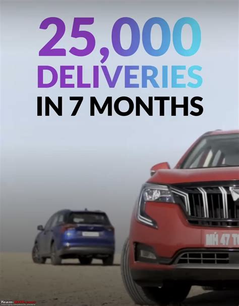 Mahindra Xuv 700 Reached 1 Lakh Deliveries Milestone Team Bhp