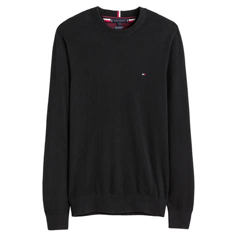 Pima Cotton Cashmere Jumper With Crew Neck Tommy Hilfiger La Redoute