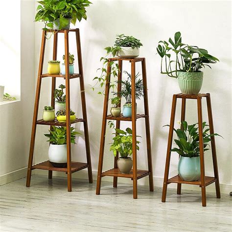 Garden Pot Plant Stand Rack Tiers Display Indoor Outdoor Standing