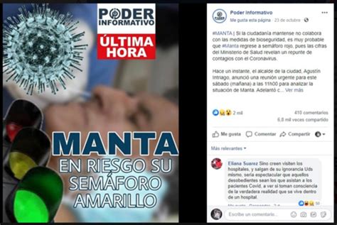 Cierto Manta En Riesgo Su Sem Foro Amarillo Ecuador Chequea