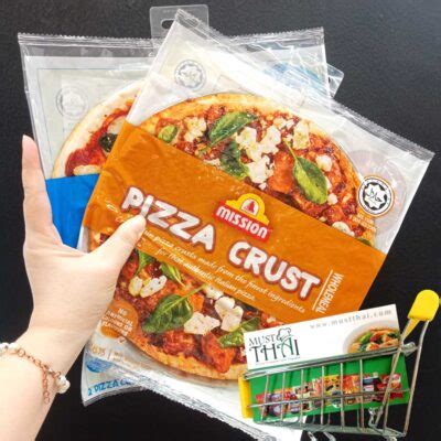 Pizza Crust Plain Mission 300g MustThai Grocery Online