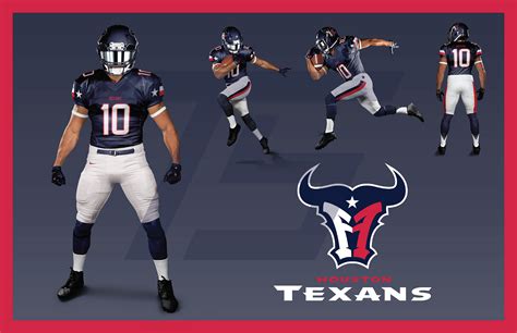 Houston Texans Uniform Redesigns :: Behance