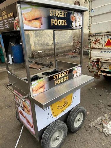 Stainless Steel Food Cart Ss Food Vending Cart Latest Price Manufacturers And Suppliers