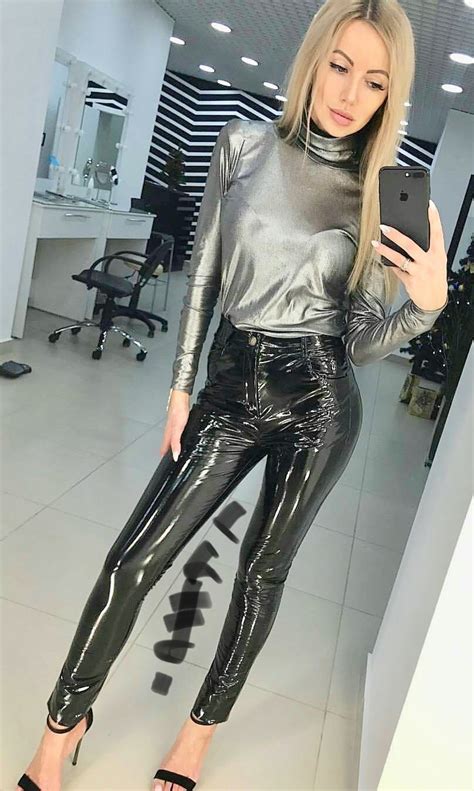 Pvc Leggings Leather Leggings Outfit Vinyl Leggings Wet Look Leggings Leggings Are Not Pants