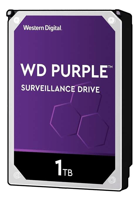 Disco Duro Interno Western Digital Wd Purple Wd Purz Tb P Rpura