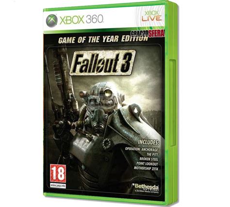 FALLOUT 3 GAME OF THE YEAR GOTY XBOX 360 11873758672 Oficjalne