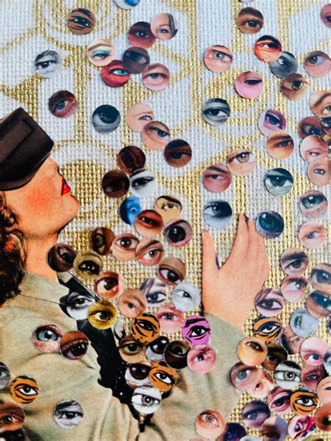 “avalanche Of Glance” Holly Hayden Eyez C👁llab👁rate Painting