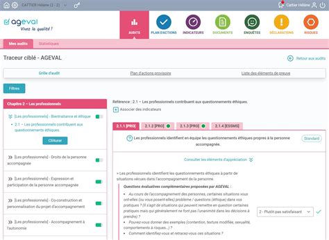 Logiciel Qualit Et Gestion Des Risques M Dico Social Ageval