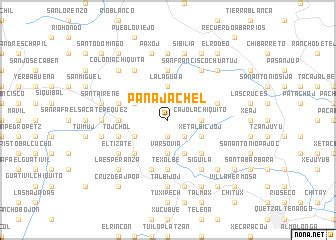 Panajachel (Guatemala) map - nona.net