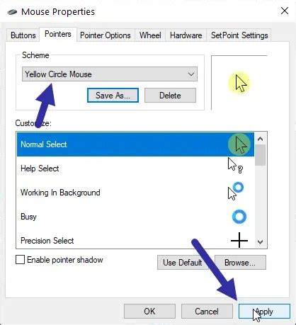 C Mo Resaltar El Cursor Con Un C Rculo Amarillo En Windows Y