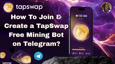 How To Join Create A TapSwap Account Free Mining On Telegram