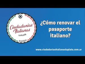 Renovaci N De Pasaporte Italiano Una Gu A Completa Y Paso A Paso Para