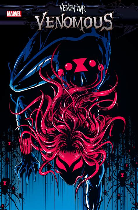Black Widow Shows Off New Symbiote Design In Variant Covers For Venom