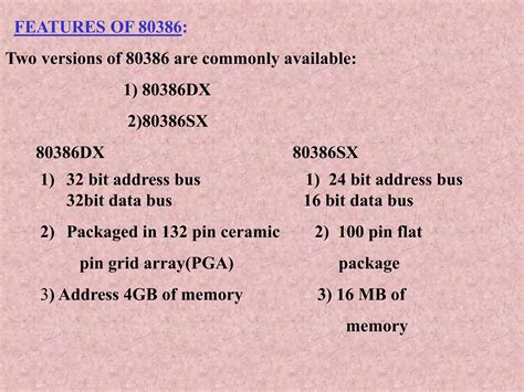 Architectureof80386microprocessor Inroduction Ppt