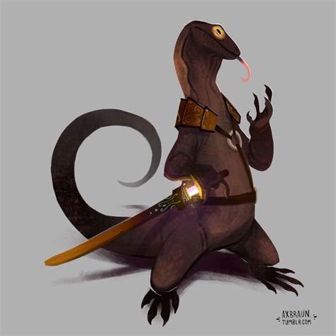 Rpg Reptiles Fun Fantasy Characters Ive Been Alex Braun