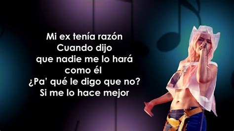 KAROL G Mi Ex Tenía Razón Letra Lyrics YouTube