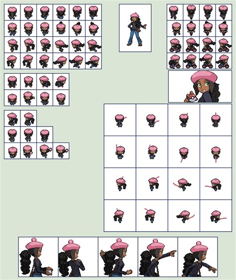 Pokemon Main Character Sprites