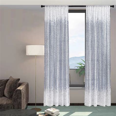 Ebern Designs Cissy Polyester Sheer Curtain Pair Wayfair