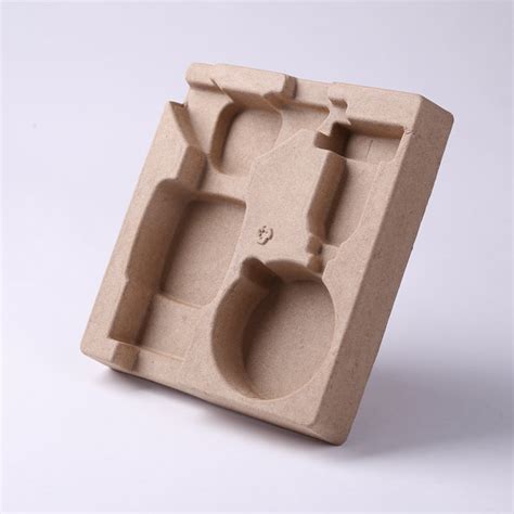 Biodegradable Bagasse Pulp Molded Eyelash Packaging Tray Kinyi