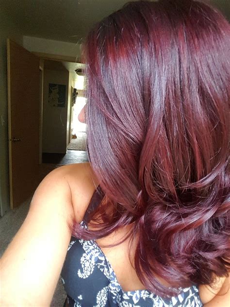 Cherry Cola Colored Hair Wine Hair Cherry Cola Hair Color Brunette Balayage Hair