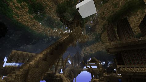 Hometree based Treehouse Minecraft Map