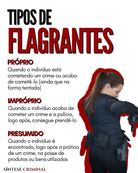 Tipos De Flagrantes Direito Criminal