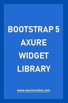 44 Axure Market Ideas Marketing Widget Library