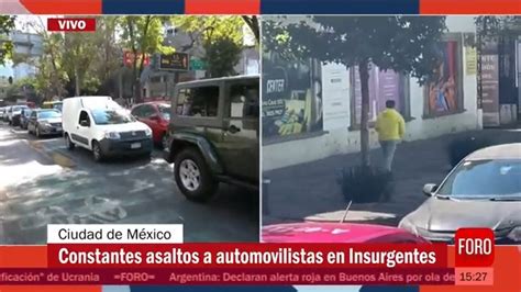 Foro TV On Twitter En La CDMX Fue Captado El Momento De Un Violento