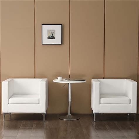 Popperlip Piece Faux Leather Reception Set Wayfair Canada