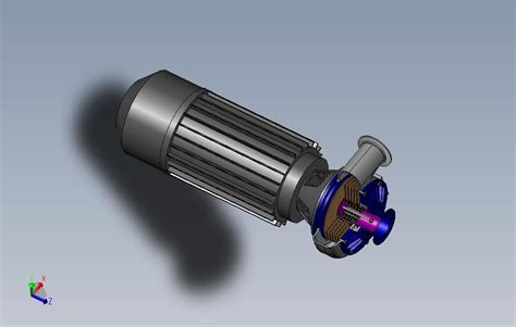 Tesla涡轮泵三维建模图纸solidworks设计solidworks 2010模型图纸免费下载 懒石网