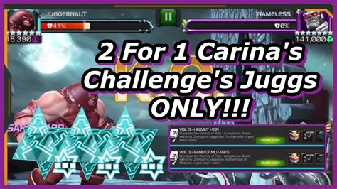 1st Carinas Challenge Vol 3 Rewards Opening Marvel Contest Of Champions Youtube