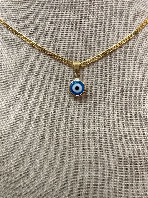 evil eye necklace  gold filled evil eye necklace artofit