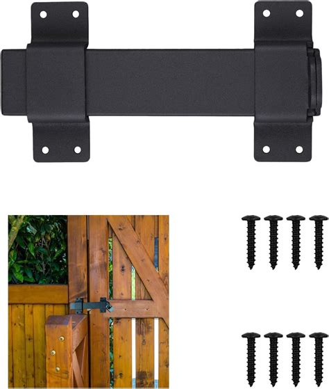 Jubest Double Side Gate Latch Heavy Duty Gate Latches Outdoor Fence